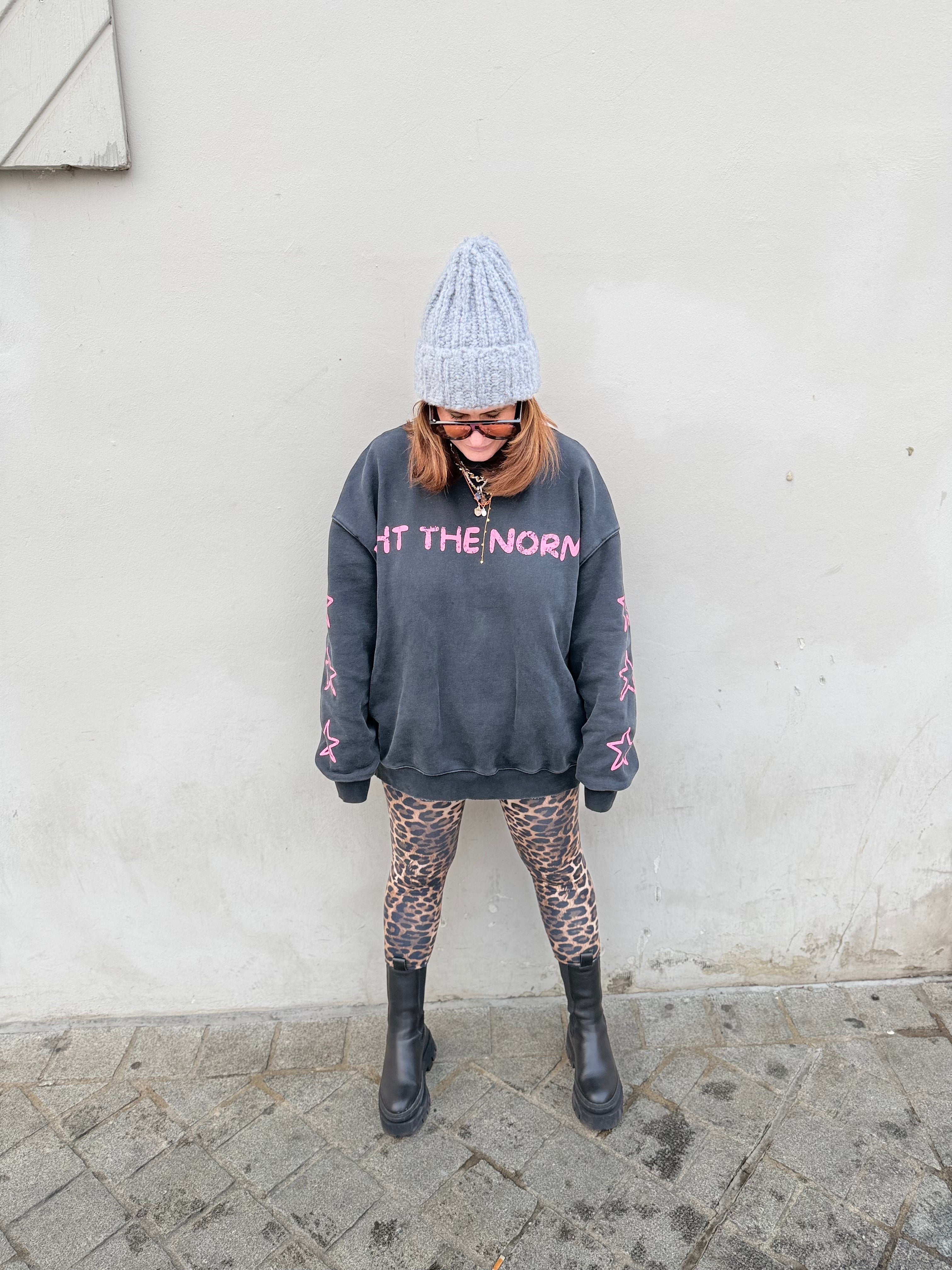 LIVE AS YOURSELF SWEATER - FIGHT THE NORMAL