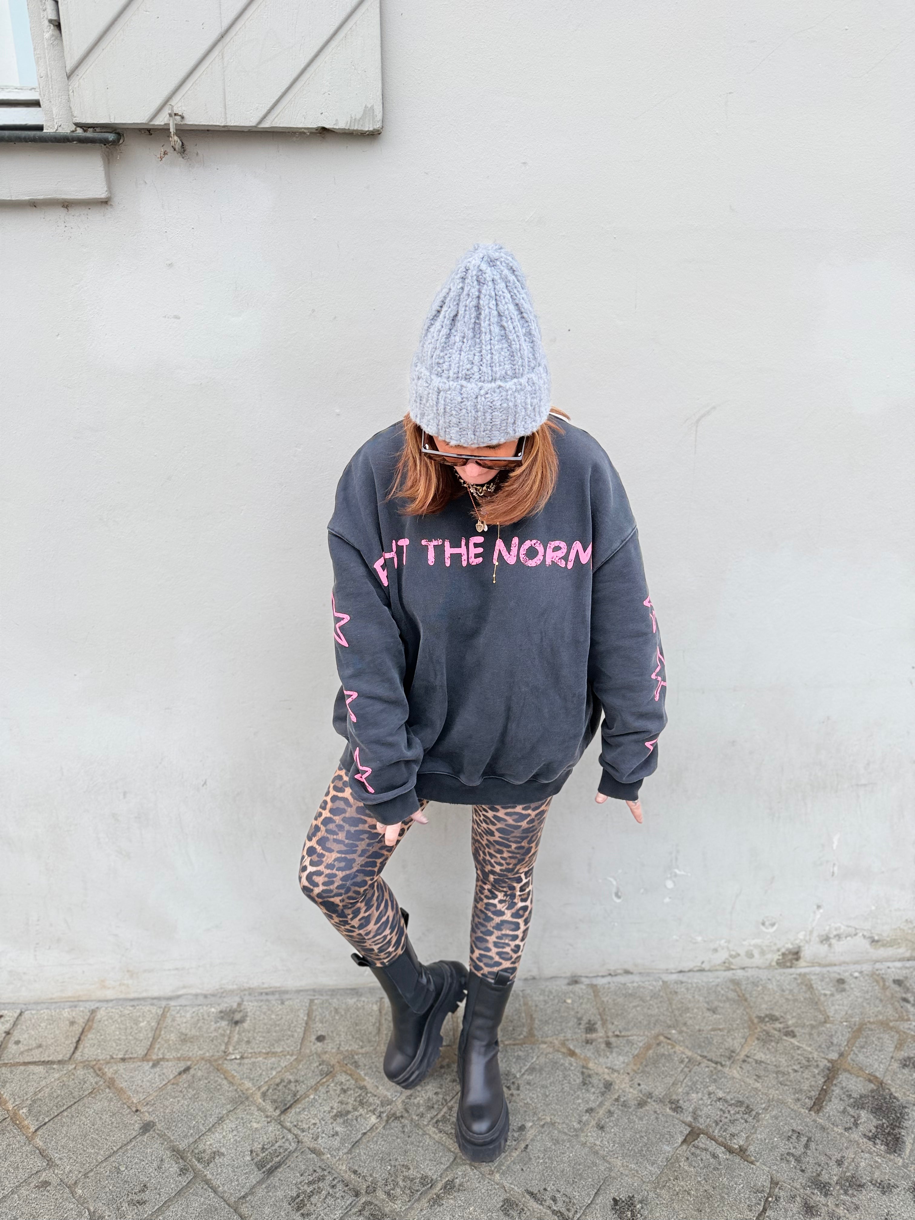 LIVE AS YOURSELF SWEATER - FIGHT THE NORMAL