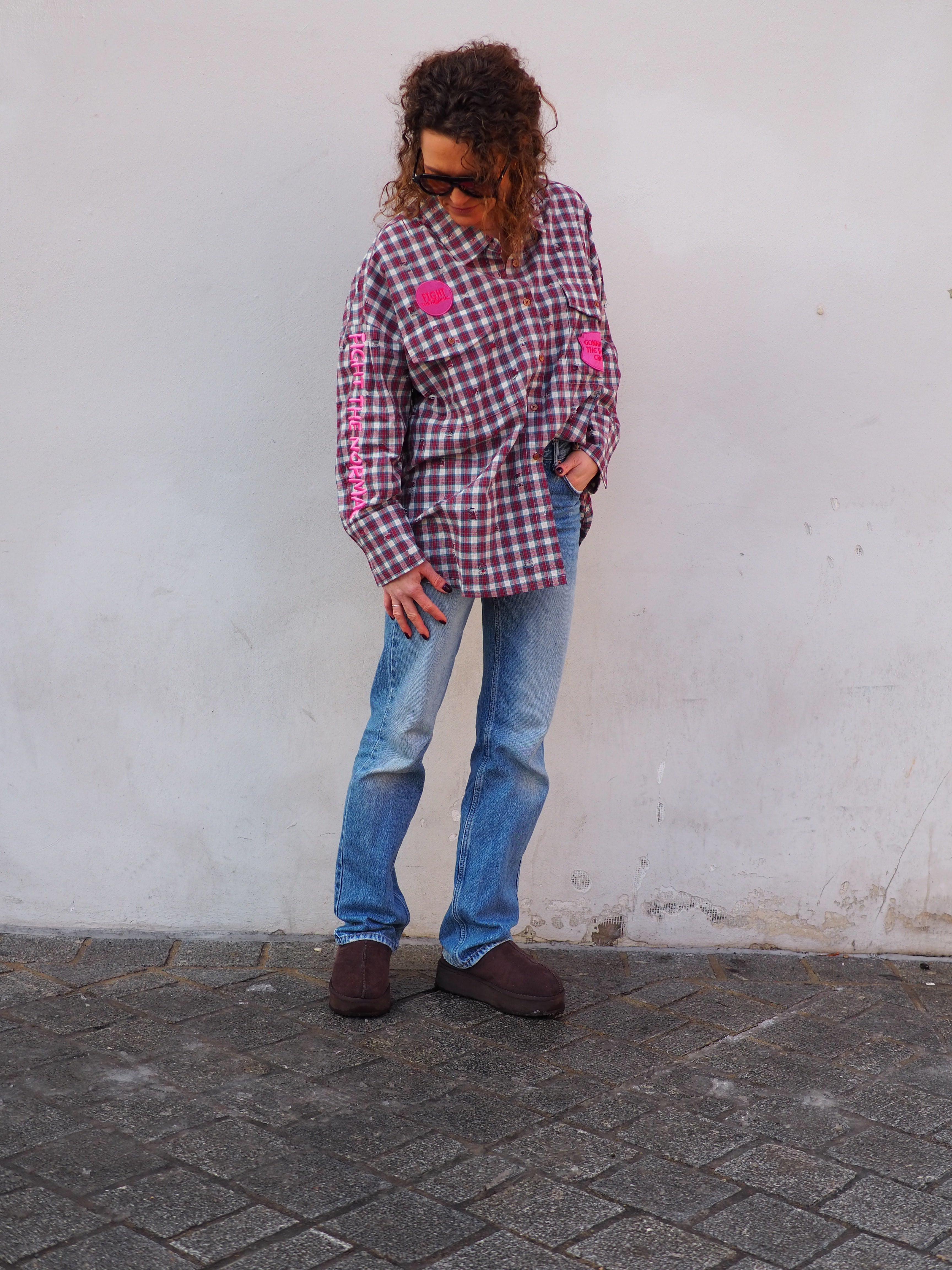 UNISEX HEMD - FIGHT THE NORMAL